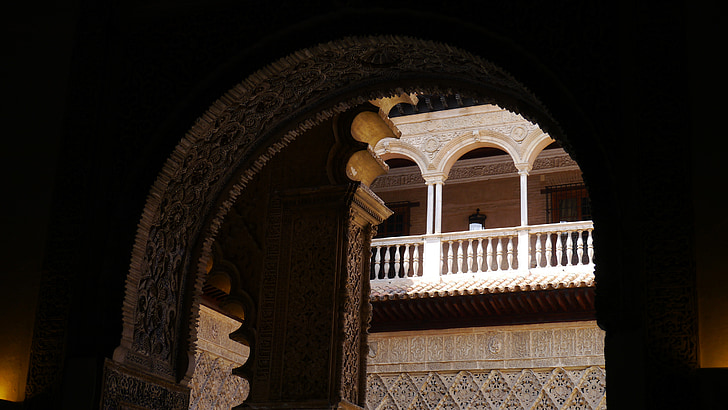 Sevilla, Alcazar, arkkitehtuuri