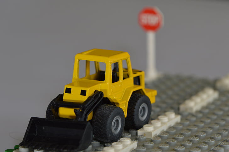 LEGO, niños, juguetes, colorido, juego, bloques de construcción, carretera