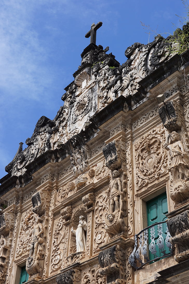 Kirche, El Salvador, Brasil, Architektur, Fassade, Kathedrale, Sehenswürdigkeit