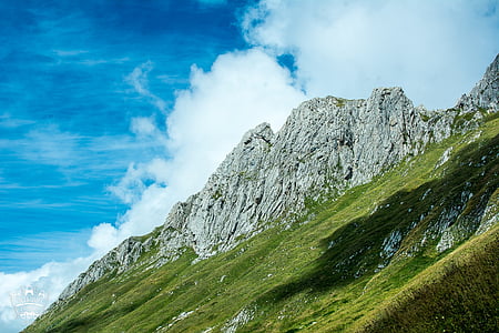kalni, Abhāzijas kalni, Abkhazia, akmeņi, daba, ainava, plato arabica