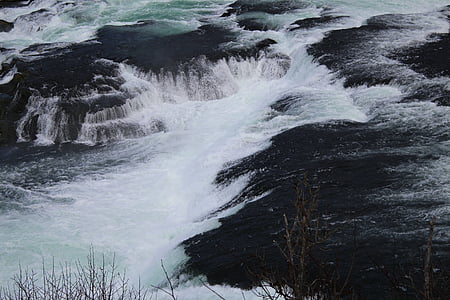 water, rhine falls, schaffhausen, nature, river, waterfall