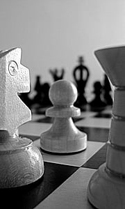 шах, играта, стратегически, игра, разузнаване, хоби