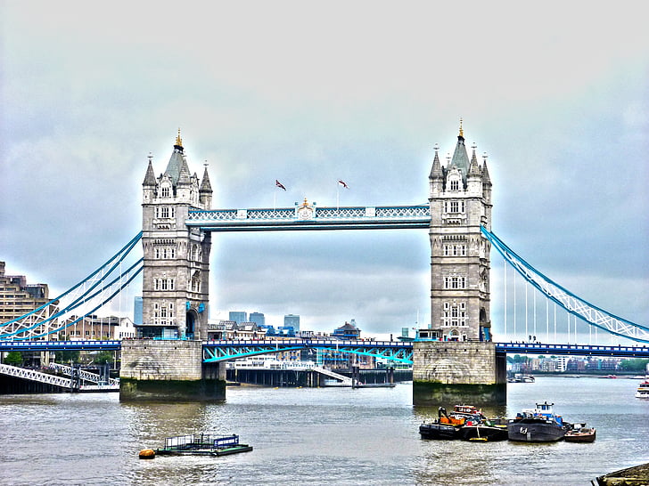 London, Bridge, Storbritannien, England, platser av intresse, arkitektur, landmärke