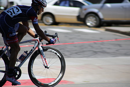 balap sepeda, balap sepeda, Biker, ras, olahraga, jalan, Sepeda
