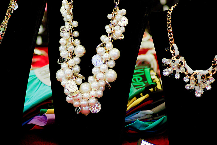 necklaces, beads, jewelry
