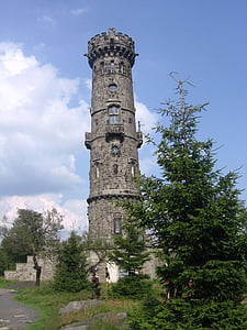 Лукаут, вежа, Замок, Лицарський замок, камінь, Архітектура