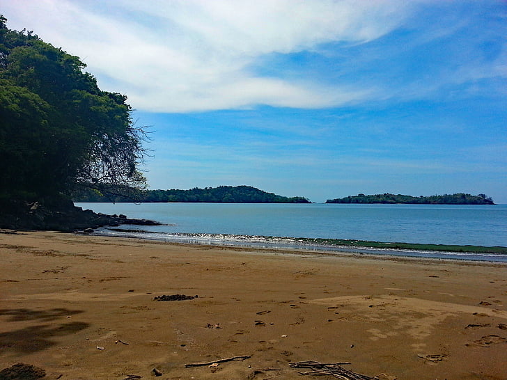Boca brava, Panama, Isola, Pacifico, spiaggia, mare, sabbia