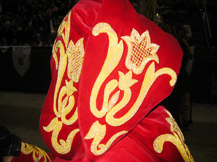 lorca, embroidery, son of gold, holy week, spain