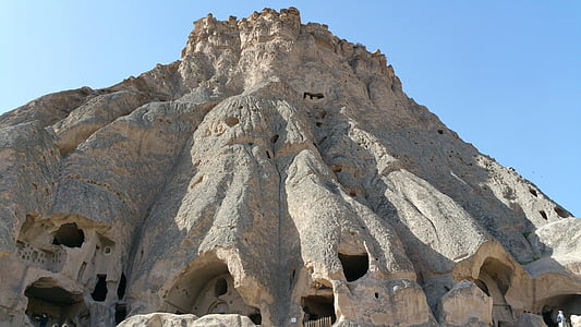 Turecko, Cappadocia, Rocky, Valley, Architektúra, Goreme, História
