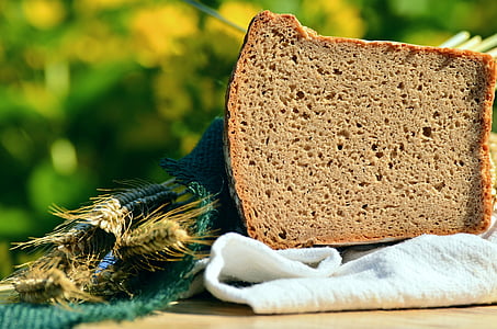 bread, cereals, bake, baked, loaf of bread, craft, nutrition