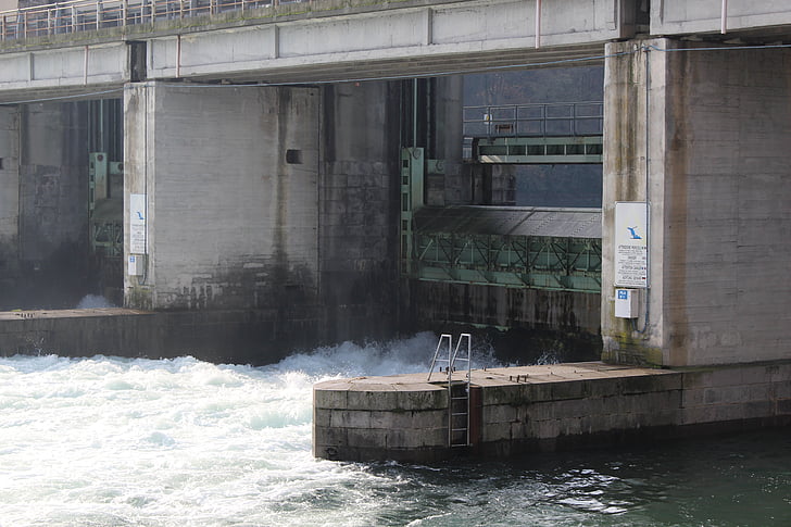 dam, water, river, energy, hydroelectric, architecture, built structure