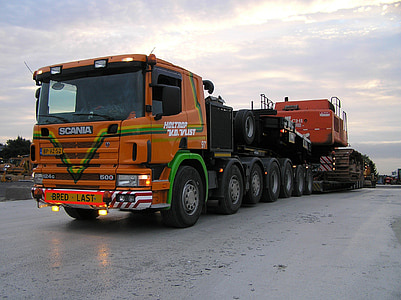heavy transport, truck, scania, transport, transporter