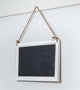 blackboard, board, chalk, frame, line, rope, old