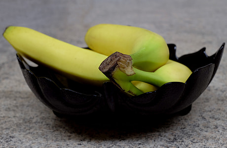 μπανάνες, φρούτα, Κίτρινο, τροφίμων, νόστιμα, κέλυφος, Μπανάνα