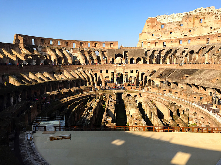 Řím, Itálie, hry, Gladiators, collosseum