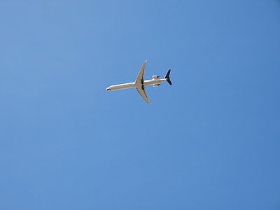 repülőgép, Sky, menet közben, kék, szórólap-tájékoztató, repülőgépek zaja, utazás
