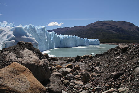 Calafate, Perito, Moreno, glaciär, Argentina, Patagonia, nationella