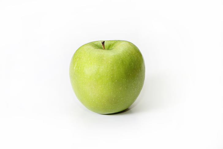 Apple, grönt äpple, frukt, grön färg, sunda matvanor, Apple - frukt, mat och dryck