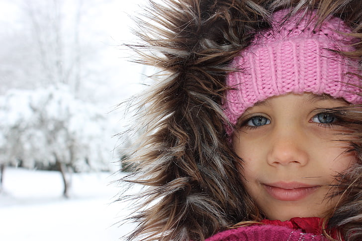 雪, 冬, 冷, 自然, ビアンカー, 氷, 小さな女の子