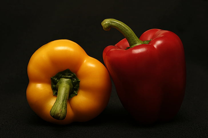 pertanian, paprika, tanaman cabai merah, warna-warni, warna-warni, memasak, Diet