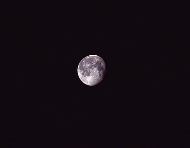 Kasvav kuu märts moon, Moon, kuu, märts, loodus, skyscape, maastik