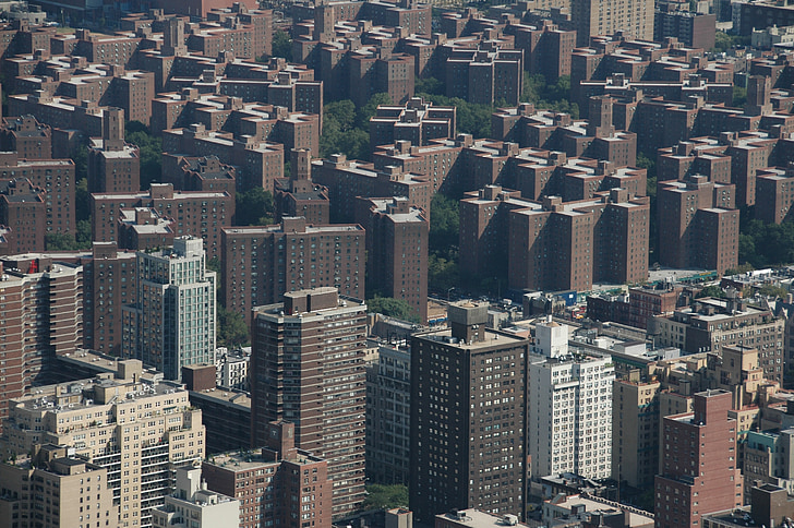 stedelijke, Bronx, New york, stad, skyline, Nieuw, York