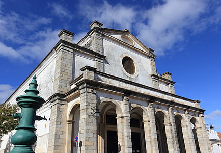 Portugal, Évora, gebouw, het platform, kerk, stad, religie
