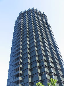 high rise, offices, architecture, skyline, city, tower, skyscraper