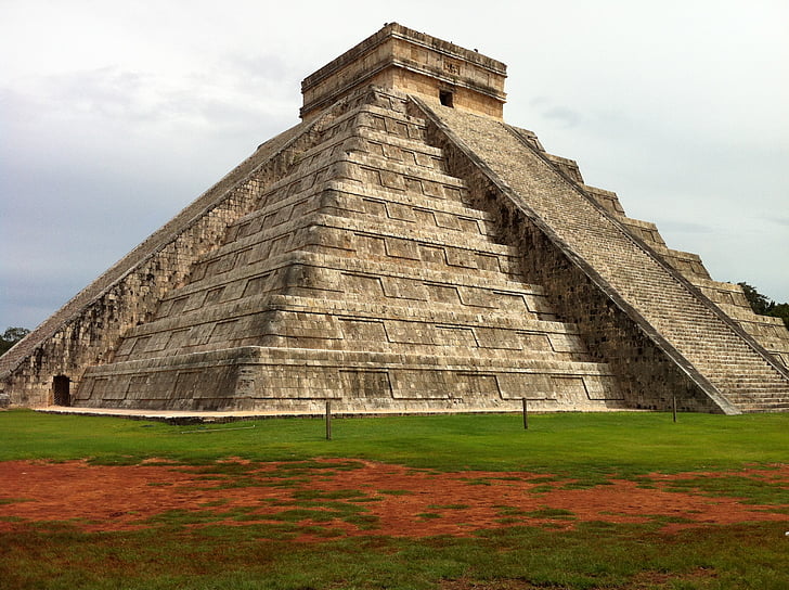 Pyramid, Mexico, turism, resor, templet, kultur, mexikanska
