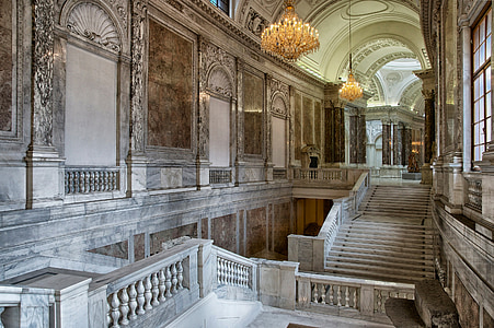 Viena, Austria, Palatul Hofburg, destinaţii, punct de reper, istoric, HDR