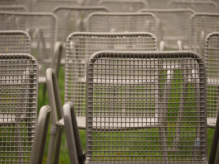 chairs, metal, event, rows of seats, seats, auditorium, grandstand