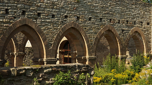 biara, abad pertengahan, memleben abbey
