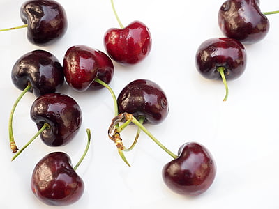 cherries, fruit, organic, cherry, fresh, sweet, vegetarian