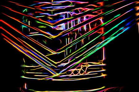 Abstrakt, Neon, pozadí, světlo, návrh, světlé, Barva
