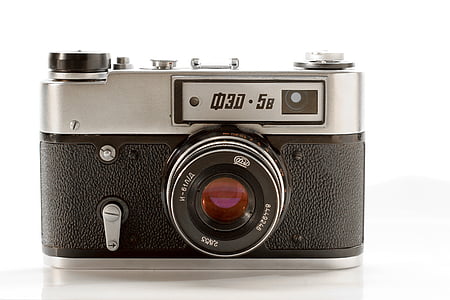 fotoaparát, ruština, analógové, analógové kamery, starý fotoaparát, staré, Vintage