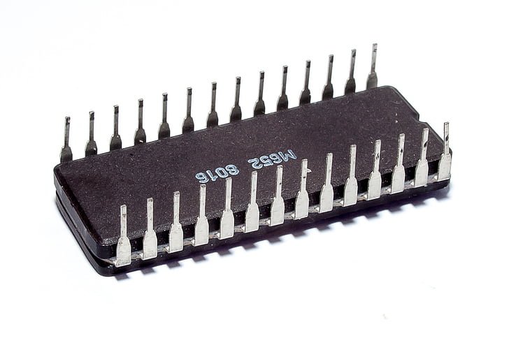 chip, verwerking van gegevens, PC, computer, component, IC, elektronica