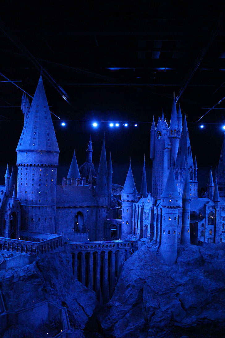Hogwarts, Harry, Potter, Magic, vrăjitori, noapte