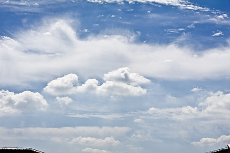 sky, white cloud, clean, levels of, beautiful