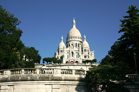 Sacre coeur, cúpula da igreja, Paris