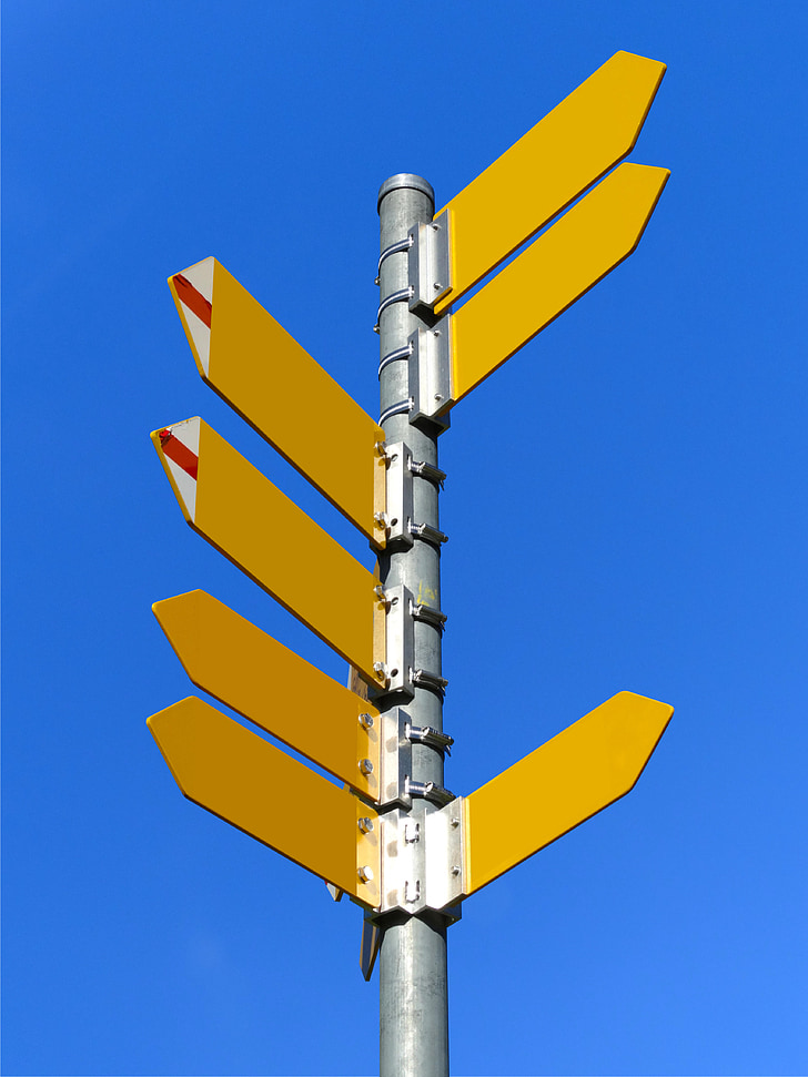 signposts, directory, path direction, paths, direction, trail, target direction