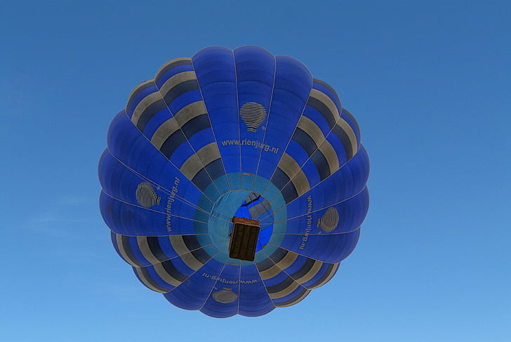 αερόστατο ζεστού αέρα, μπαλόνι, βαρκάδα, αέρα, Ολλανδία, σκάφος