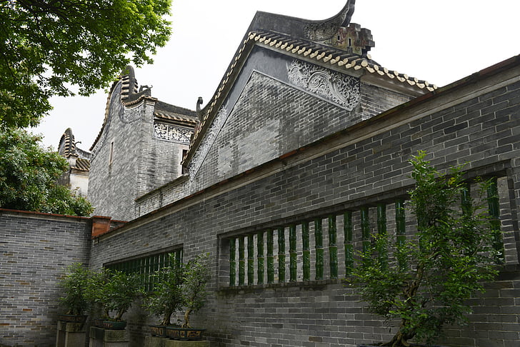 Bijiang golden house, architettura Ming e qing, architettura antica cinese