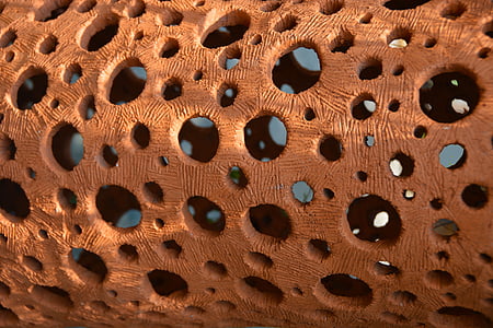 background pattern, texture, wallpaper, pattern, holes, clay, pipe