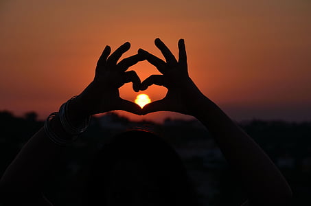 Kærlighed, Romance, Cypern, Sunset, solopgang, solen, Afterglow