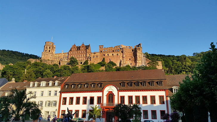 Castelo heidelberg, Praça Charles, Heidelberg