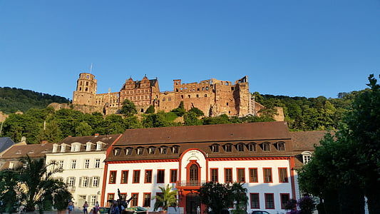 Castello heidelberg, Piazza Carlo, Heidelberg