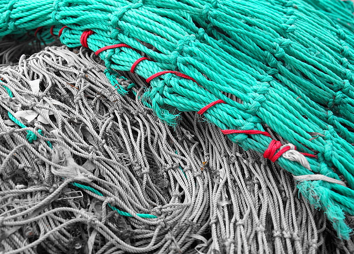 xarxes, xarxes de pesca, pesca d'arrossegament, xarxa, pesca, Portuària, peix