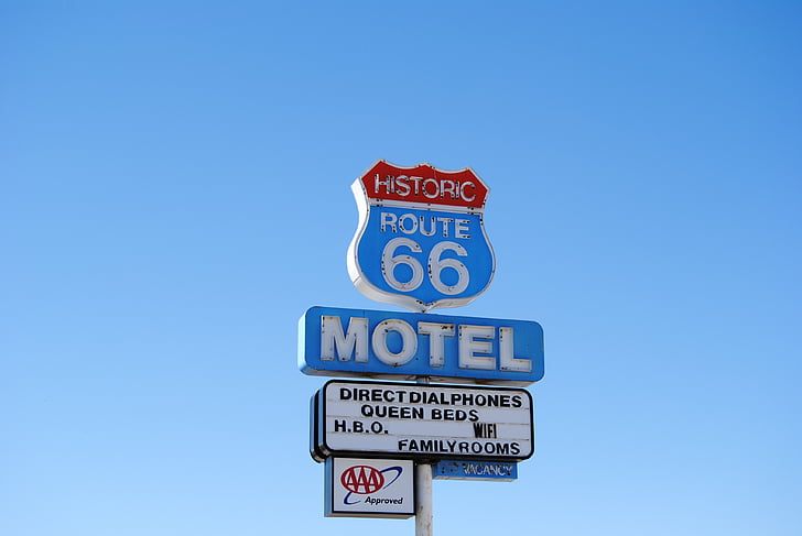 Route 66, segno di via, Stati Uniti d'America