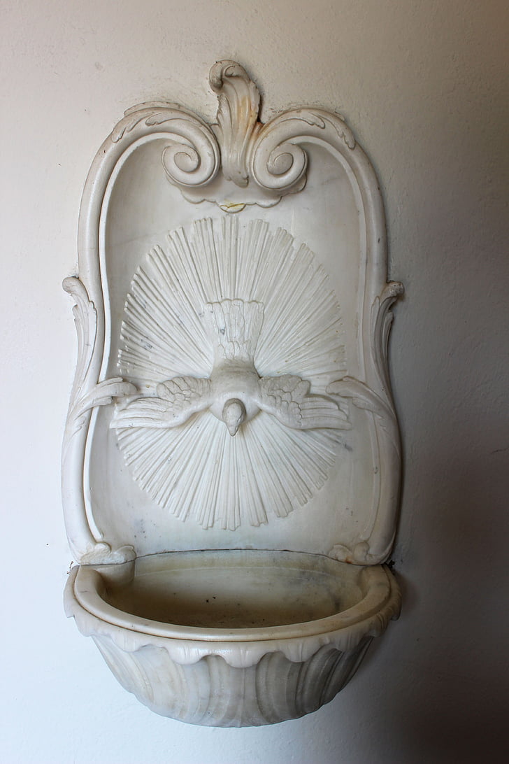 church, holy-water font, religion