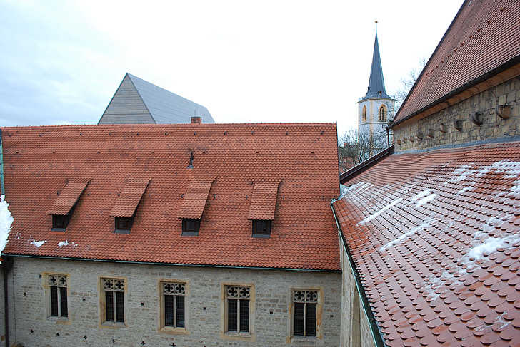 kyrkan, kloster, Erfurt, augustinskt kloster, Luther